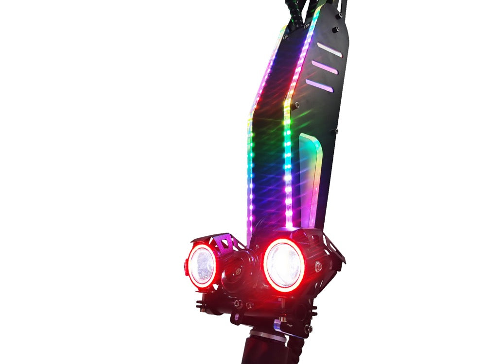 Full Waterproof Electric Scooter 5600w Two Wheels Off Road Fast Speed Full Suspensions Foldable Scooter