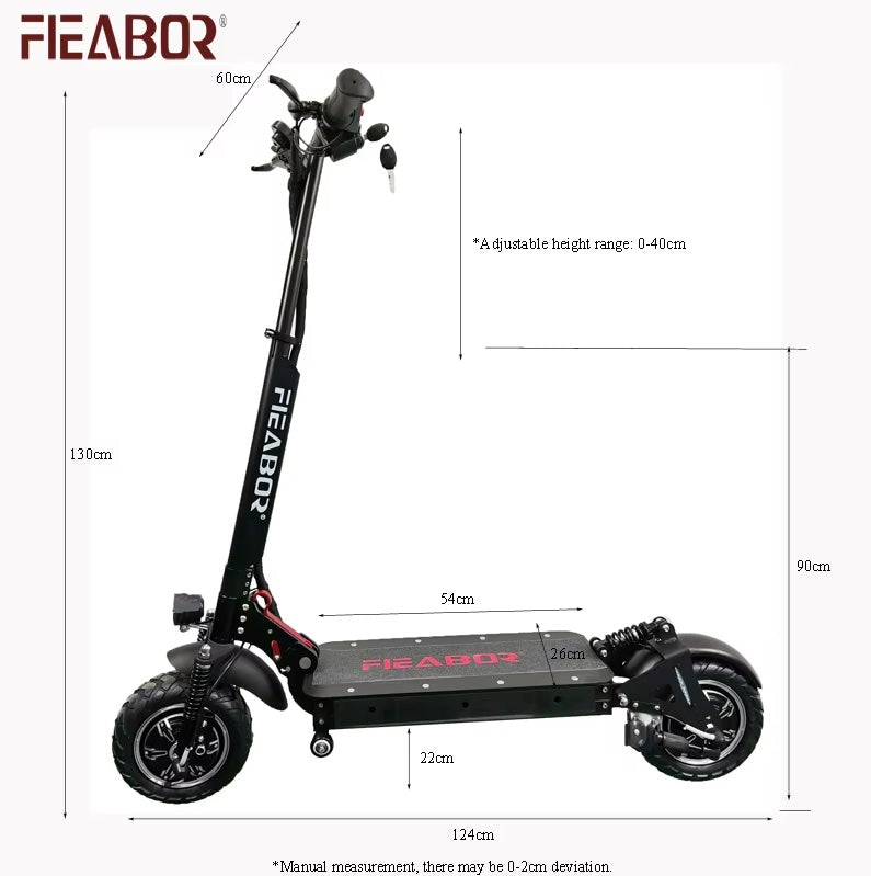 2 wheel electric scooters electric mobility scooter 1200W 2400W Max Load 150kg e-scooter 10.5 inch